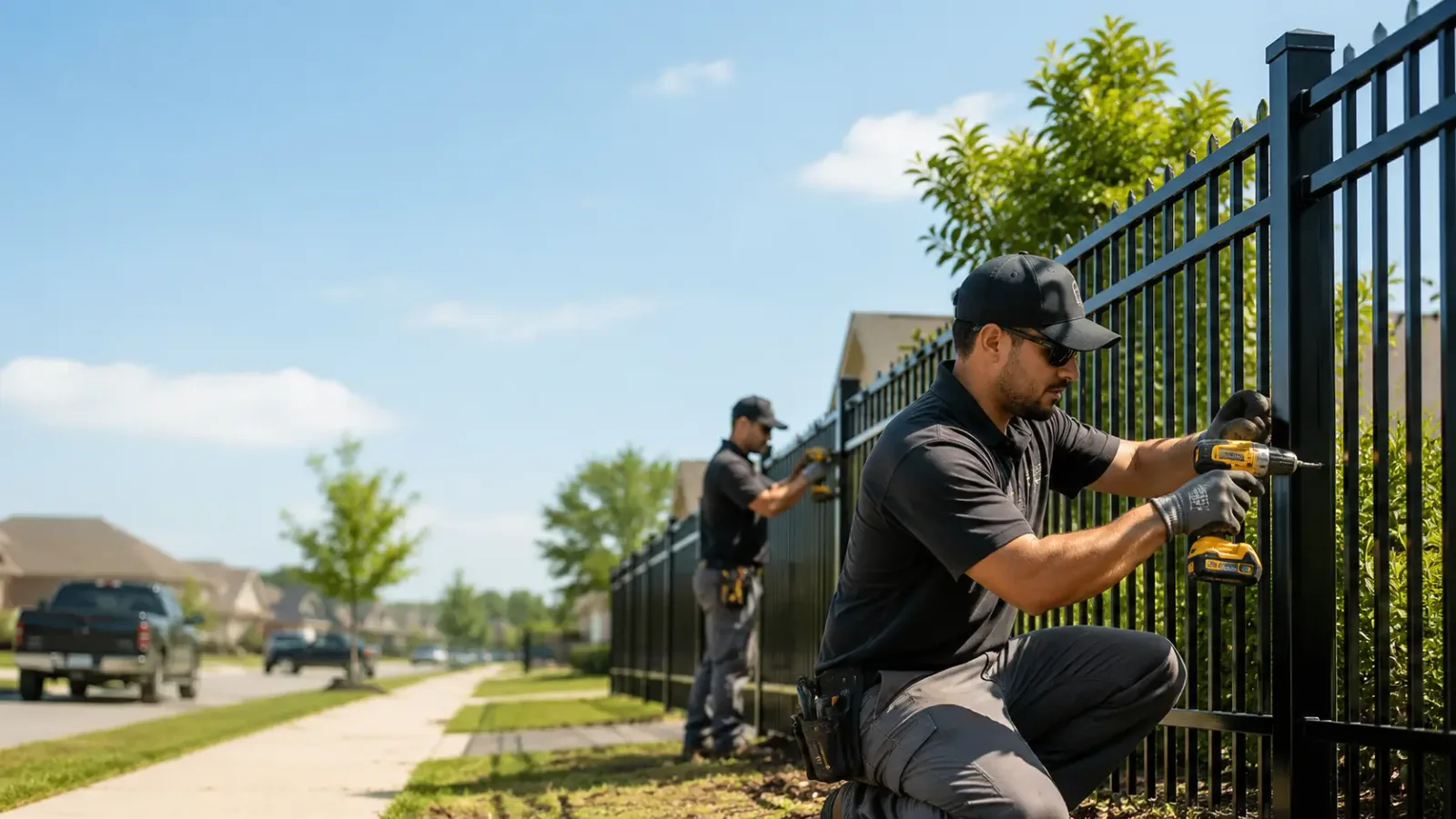 Metal Fence Installation in Cygnet, OH
